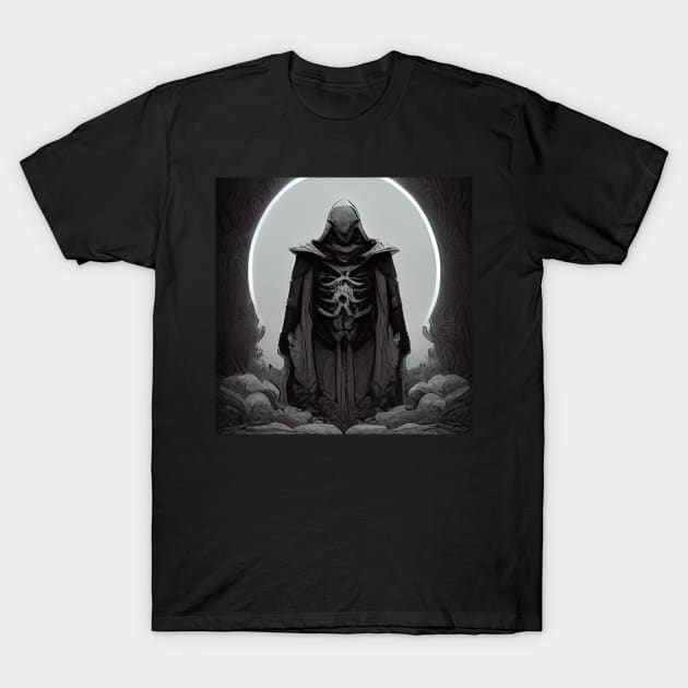 Necromancer | Comics Style T-Shirt by ComicsFactory
